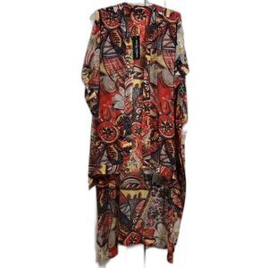 NWT! Vintage Wendy Williams Collection Kimono or Swim Cover Up Size Medium/Large